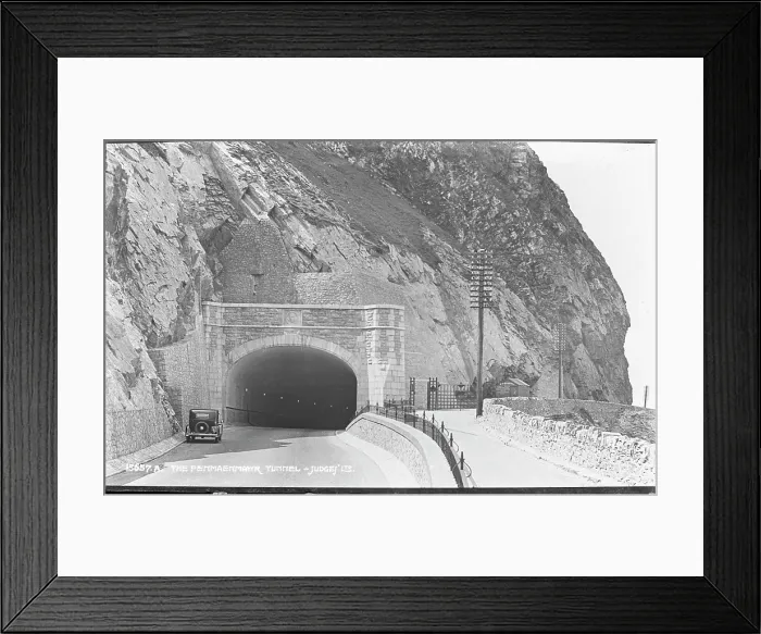 Framed Print : The Penmaenmawr Tunnel Framed Print : The Penmaenmawr Tunnel