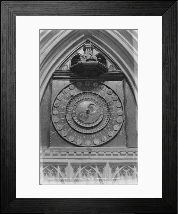 Framed Print : Astronomical Clock at Wells Cathedral Framed Print : Astronomical Clock at Wells Cathedral