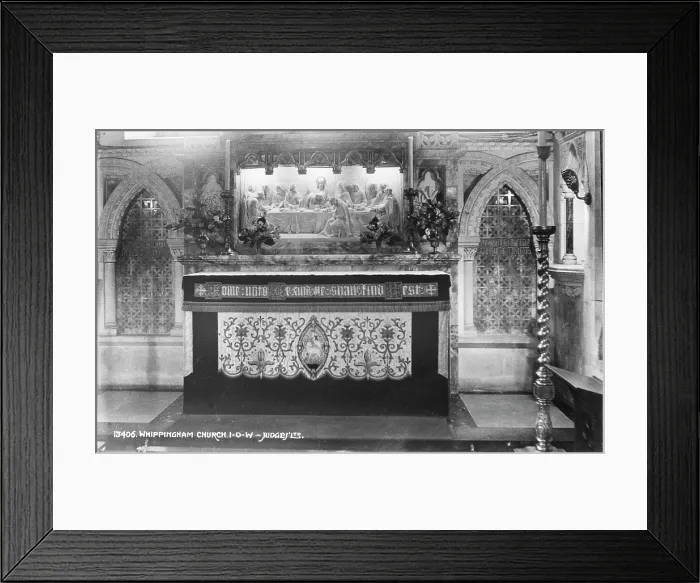 Framed Print : Altar of Whippingham Church Framed Print : Altar of Whippingham Church