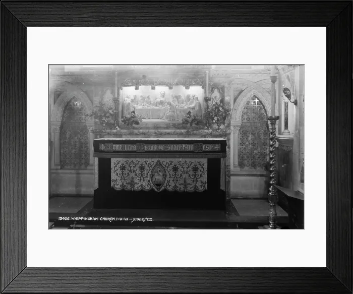 Framed Print : Interior of Whippingham Church Framed Print : Interior of Whippingham Church