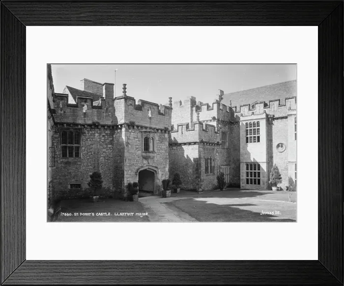 Framed Print : St. Donat's Castle Framed Print : St. Donat's Castle