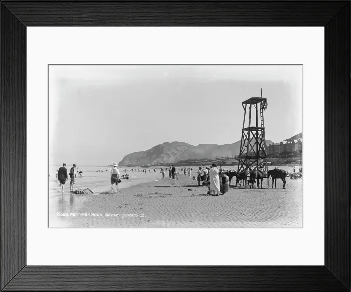 Framed Print : A Day at Penmaenmawr Sands Framed Print : A Day at Penmaenmawr Sands