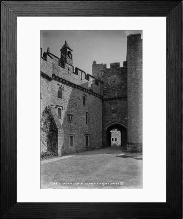 Framed Print : St. Donat's Castle Framed Print : St. Donat's Castle