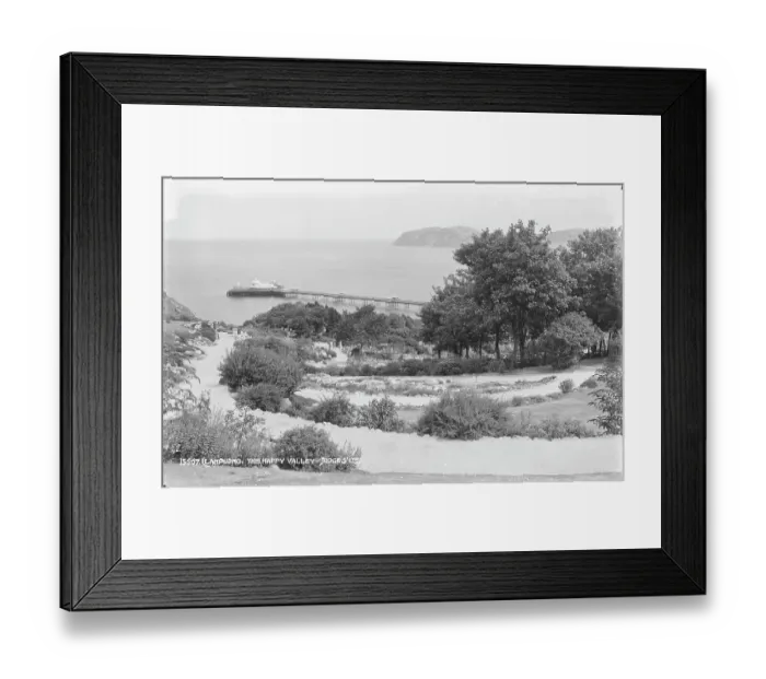 Framed Print : The Happy Valley, Llandudno Framed Print : The Happy Valley, Llandudno