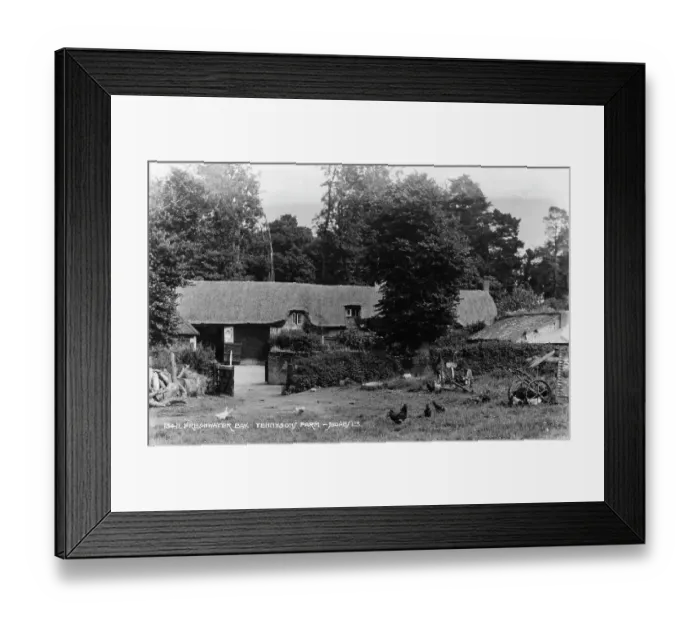 Framed Print : Tennyson's Farm in Freshwater Bay