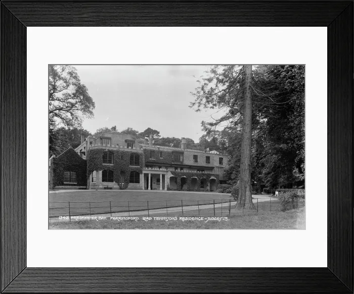 Framed Print : Lord Tennyson's Residence at Farringford Framed Print : Lord Tennyson's Residence at Farringford