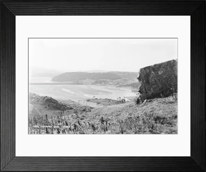 Framed Print : View of Delganny Quay Framed Print : View of Delganny Quay
