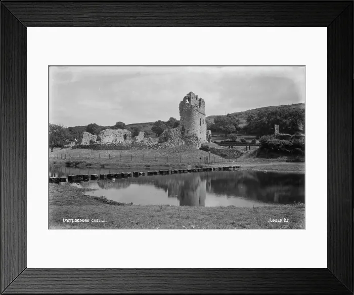 Framed Print : Ogmore Castle Ruins Framed Print : Ogmore Castle Ruins