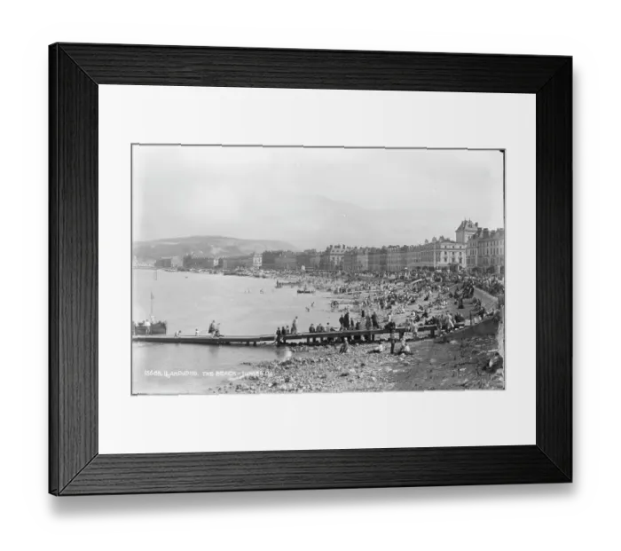 Framed Print : The Beach at Llandudno Framed Print : The Beach at Llandudno