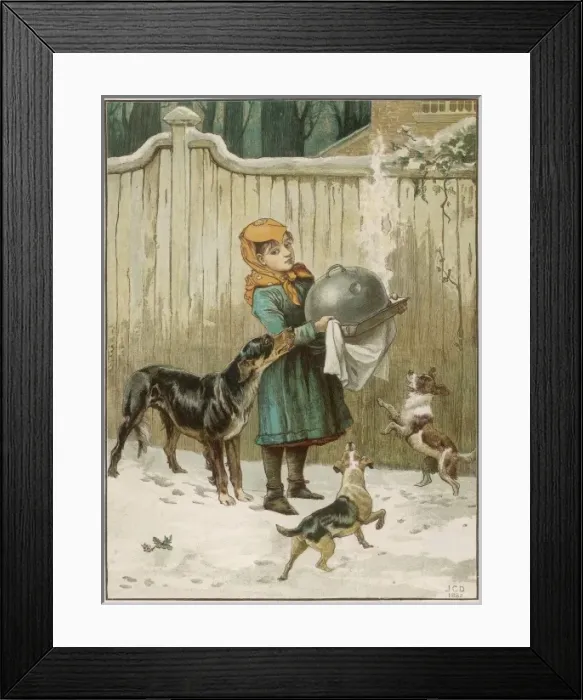 Framed Print : Christmas dinner in danger Framed Print : Christmas dinner in danger