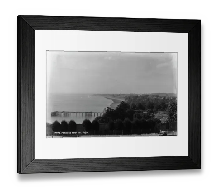 Framed Print : Penarth from the Head Framed Print : Penarth from the Head