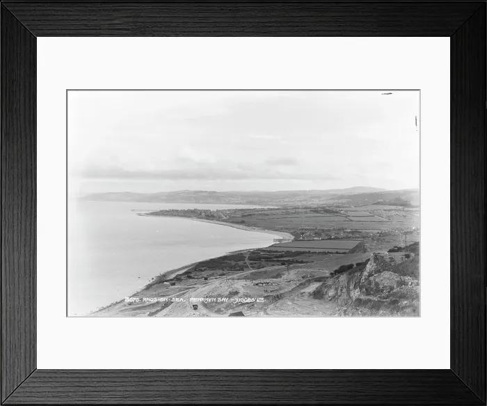 Framed Print : Scenic View of Rhos-on-Sea and Penrhyn Bay Framed Print : Scenic View of Rhos-on-Sea and Penrhyn Bay