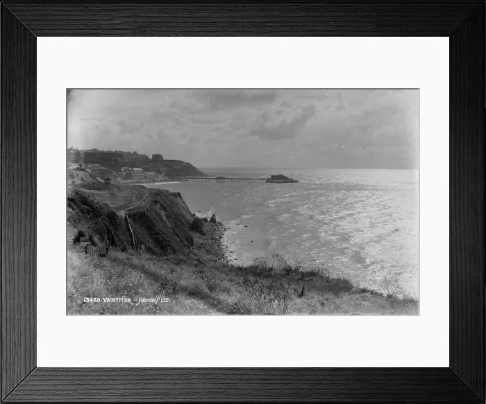 Framed Print : Scenic View of Ventnor Framed Print : Scenic View of Ventnor