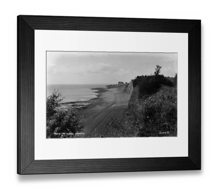 Framed Print : The Cliffs, Penarth Framed Print : The Cliffs, Penarth