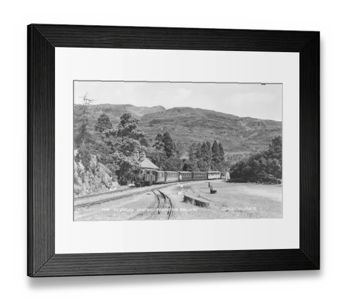 Framed Print : Tan-y-Bwlch Station, Festiniog Railway