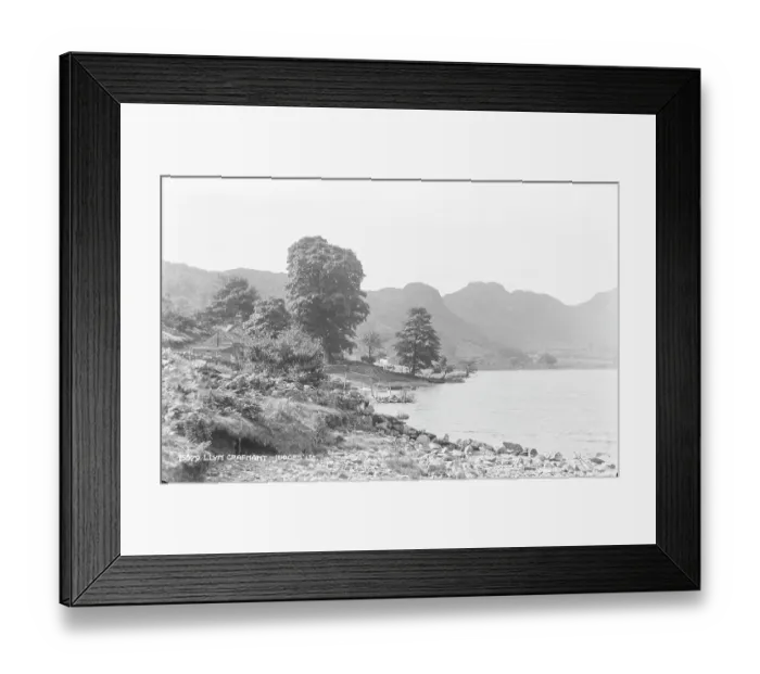 Framed Print : Llyn Craffnant Landscape Framed Print : Llyn Craffnant Landscape