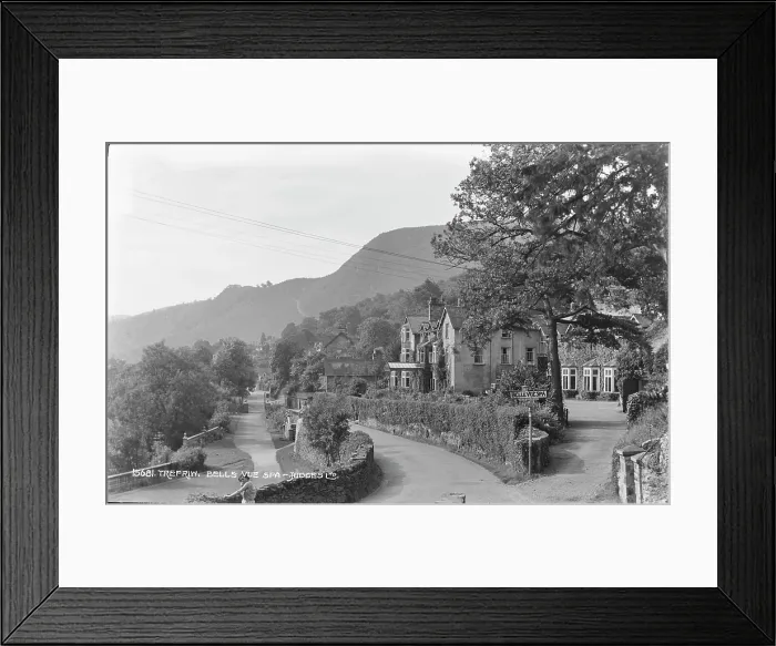 Framed Print : Belle Vue Spa in Trefriw Framed Print : Belle Vue Spa in Trefriw