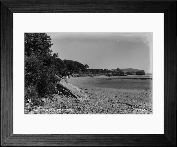 Framed Print : St. Mary's Well Bay, Lavernock Framed Print : St. Mary's Well Bay, Lavernock