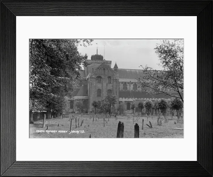 Framed Print : Romsey Abbey Framed Print : Romsey Abbey