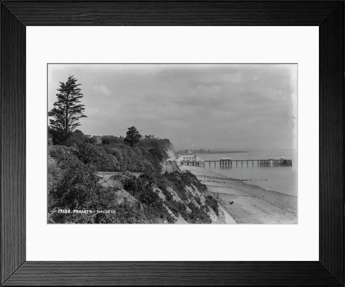 Framed Print : Scenic View of Penarth Pier Framed Print : Scenic View of Penarth Pier