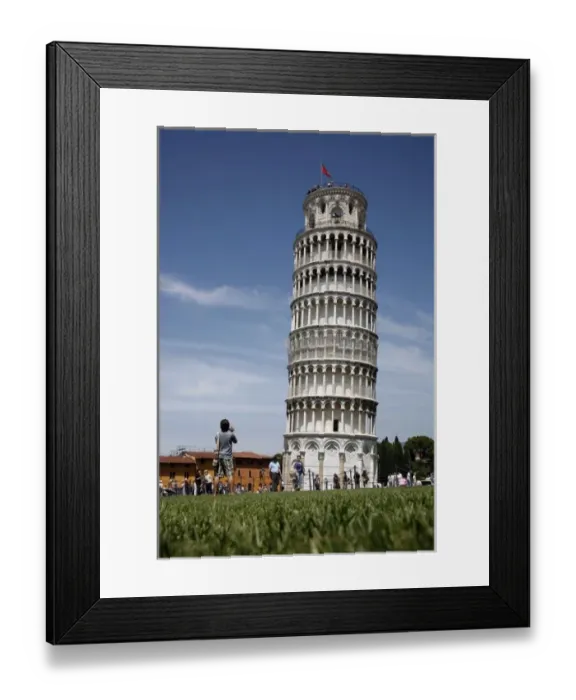 Framed Print : Leaning Tower of Pisa Framed Print : Leaning Tower of Pisa