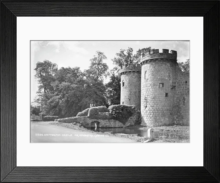Framed Print : Whittington Castle