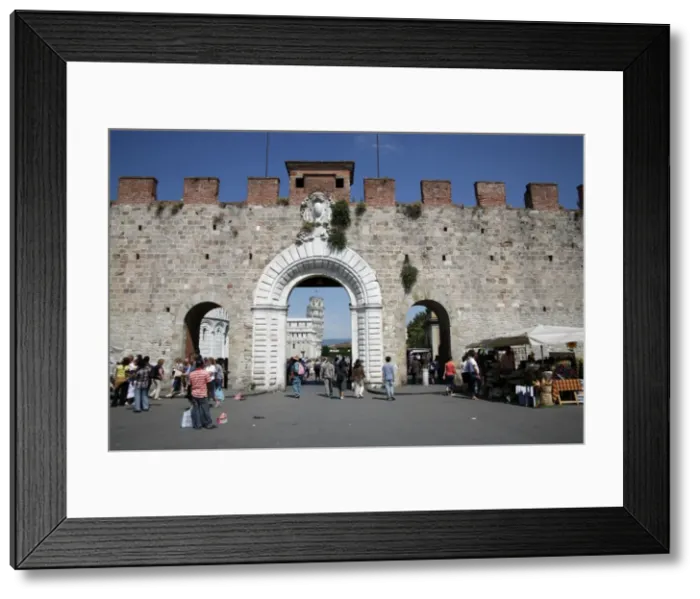 Framed Print : Pisa city walls Framed Print : Pisa city walls