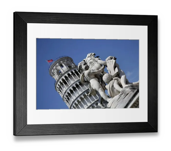Framed Print : Leaning Tower of Pisa Framed Print : Leaning Tower of Pisa