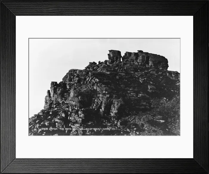 Framed Print : The White Lady, Valley of Rocks Framed Print : The White Lady, Valley of Rocks