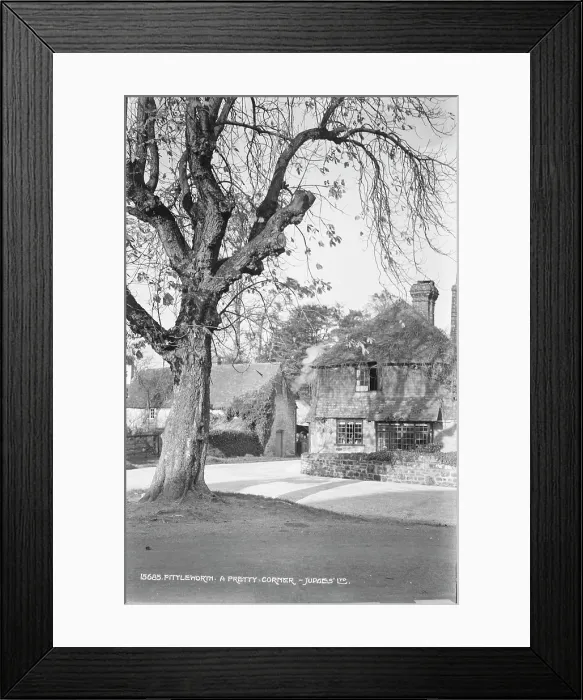 Framed Print : A Pretty Corner in Fittleworth Framed Print : A Pretty Corner in Fittleworth