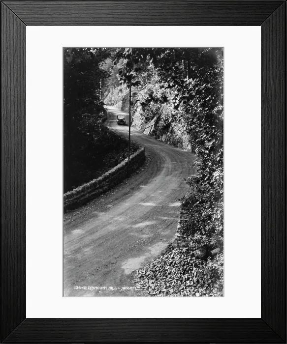 Framed Print : Lymouth Hill Framed Print : Lymouth Hill