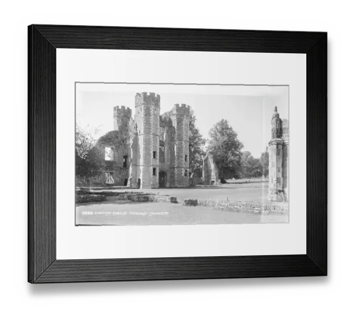 Framed Print : Cowdray Castle Ruins Framed Print : Cowdray Castle Ruins