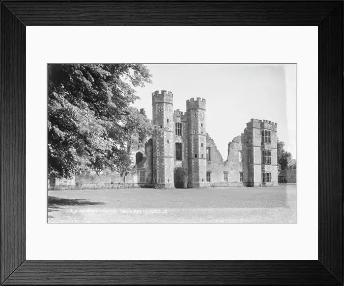 Framed Print : Comdray Castle Ruins Framed Print : Comdray Castle Ruins