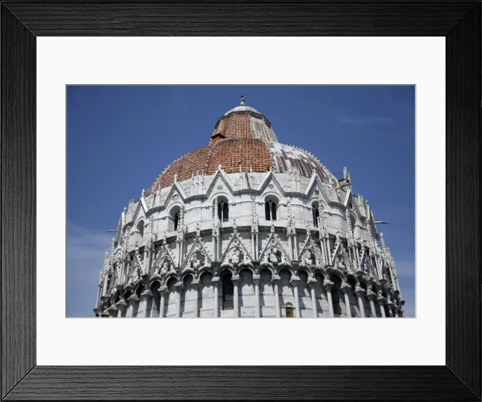 Framed Print : Pisa Baptistry Framed Print : Pisa Baptistry