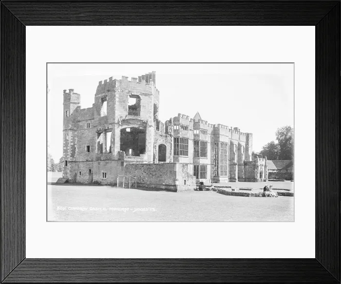 Framed Print : Cowdray Castle Ruins Framed Print : Cowdray Castle Ruins