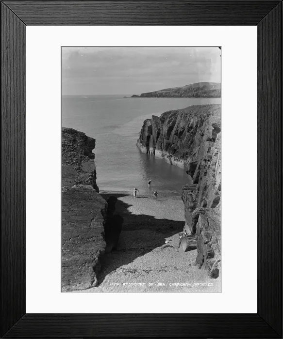 Framed Print : Scenic View at Gybert on Sea Framed Print : Scenic View at Gybert on Sea