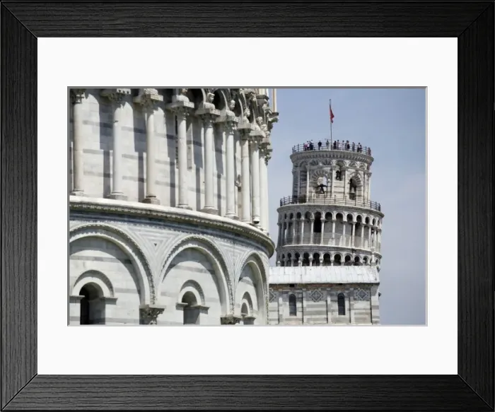 Framed Print : Leaning Tower of Pisa Framed Print : Leaning Tower of Pisa