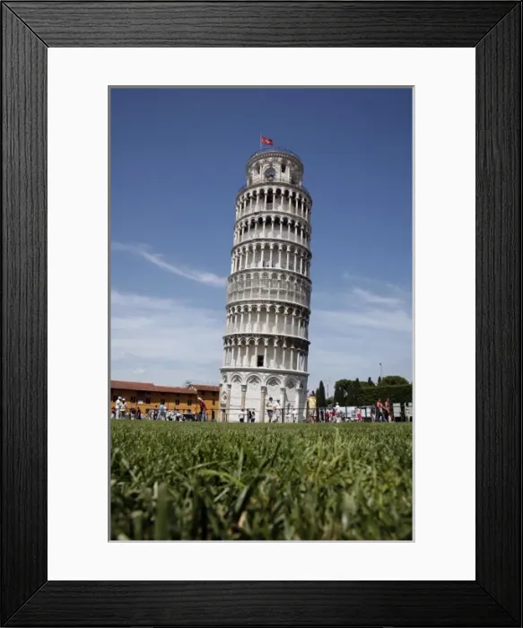 Framed Print : Leaning Tower of Pisa Framed Print : Leaning Tower of Pisa