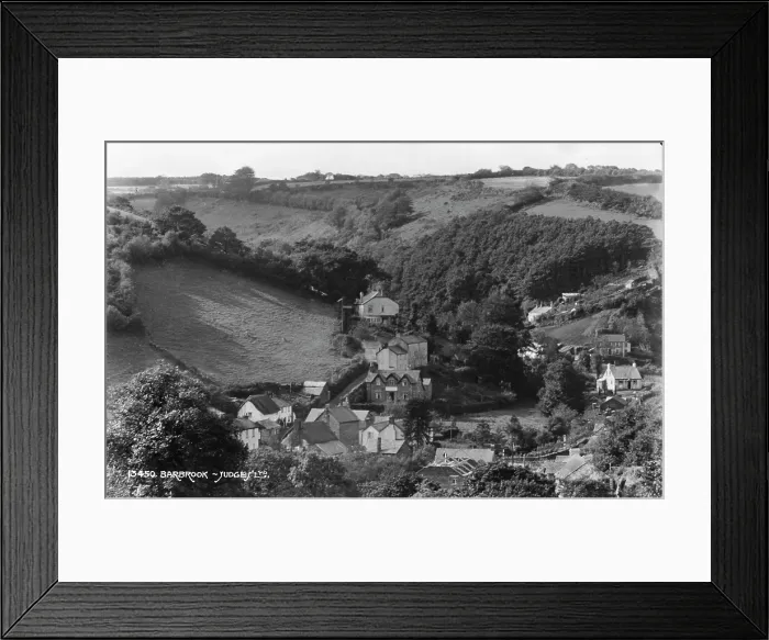 Framed Print : Scenic View of Barbrook Framed Print : Scenic View of Barbrook