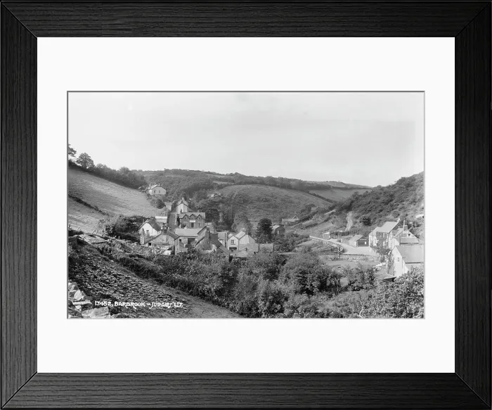 Framed Print : Scenic View of Barbrook Framed Print : Scenic View of Barbrook
