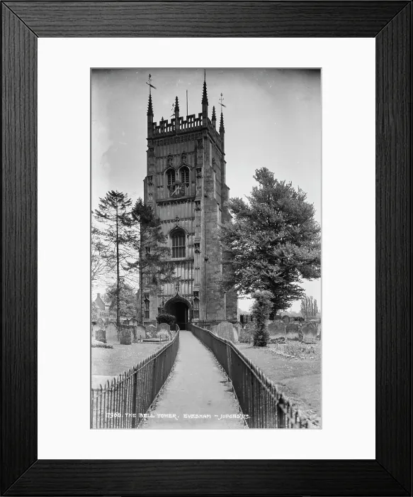 Framed Print : The Bell Tower, Evesham Framed Print : The Bell Tower, Evesham