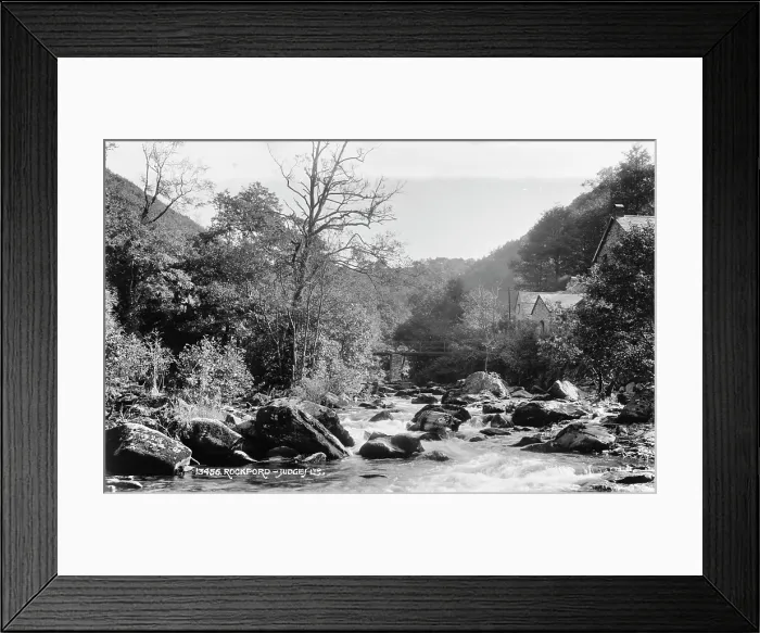 Framed Print : Serene River Scene in Rockford Framed Print : Serene River Scene in Rockford