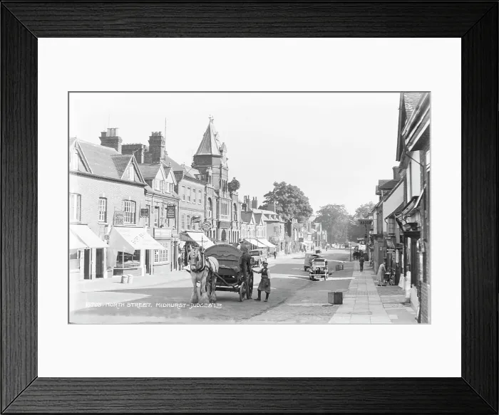 Framed Print : North Street, Midhurst Framed Print : North Street, Midhurst
