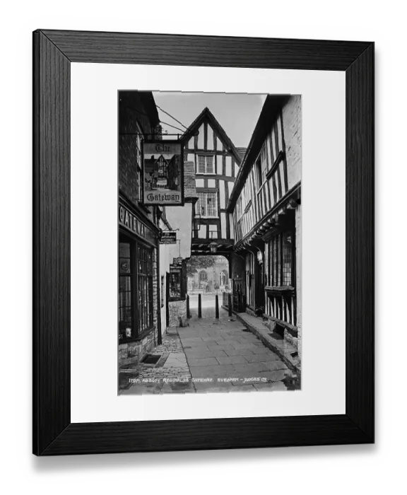 Framed Print : Abbott Reginald's Gateway Framed Print : Abbott Reginald's Gateway
