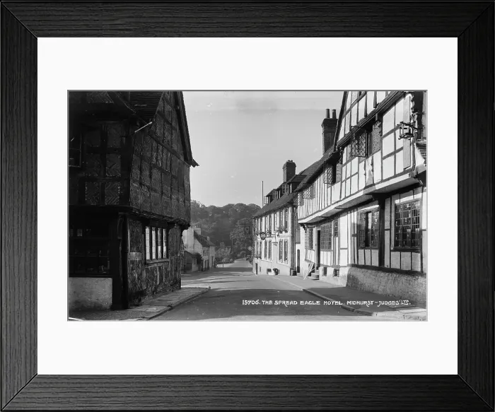 Framed Print : The Spread Eagle Hotel, Midhurst Framed Print : The Spread Eagle Hotel, Midhurst