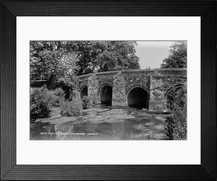 Framed Print : Trottton Bridge Framed Print : Trottton Bridge