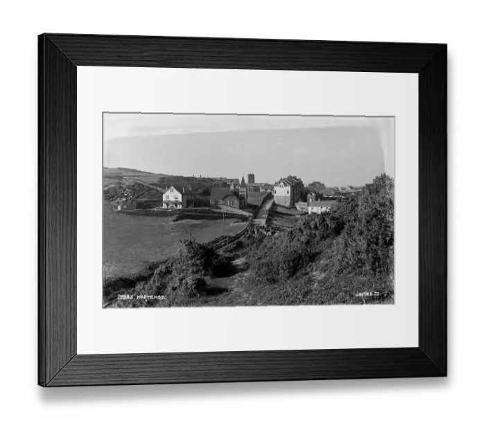 Framed Print : Scenic View of Mortehoe Framed Print : Scenic View of Mortehoe