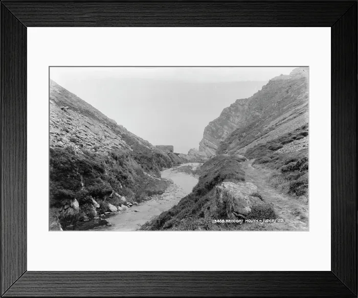 Framed Print : Heddon's Mouth Framed Print : Heddon's Mouth