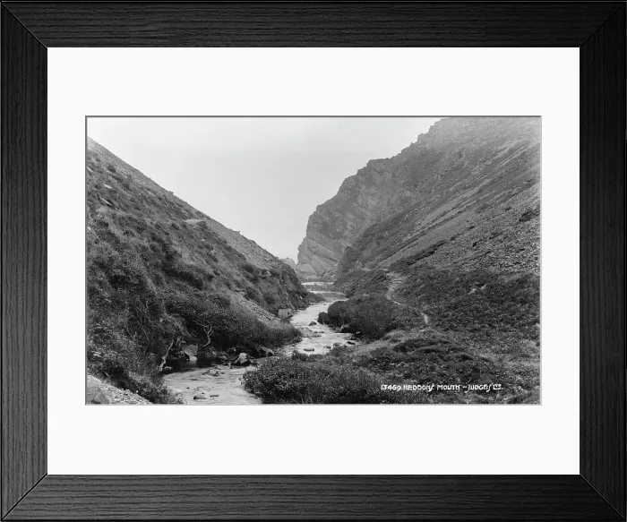 Framed Print : Heddon's Mouth Framed Print : Heddon's Mouth