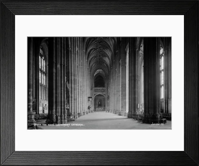 Framed Print : The Nave of Canterbury Cathedral Framed Print : The Nave of Canterbury Cathedral